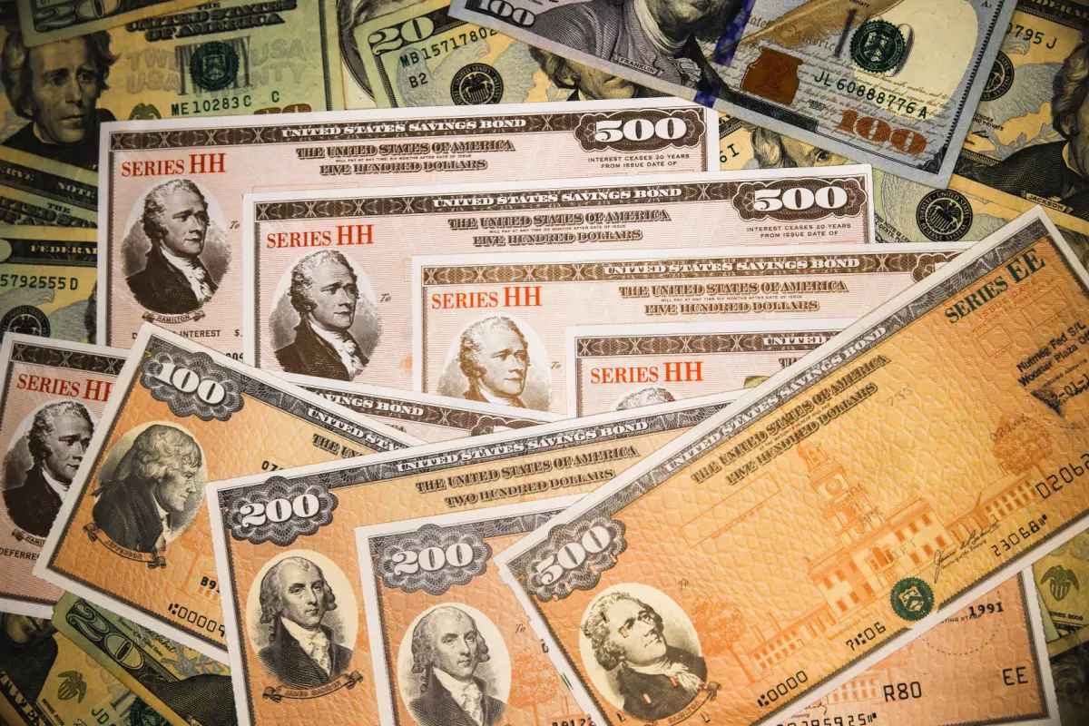 Variety of U.S. bonds and currency