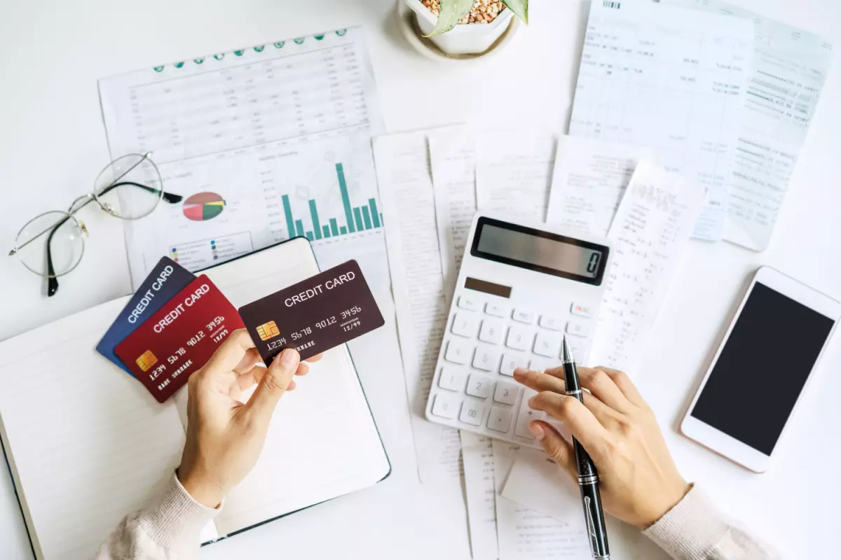 Individual paying debts 